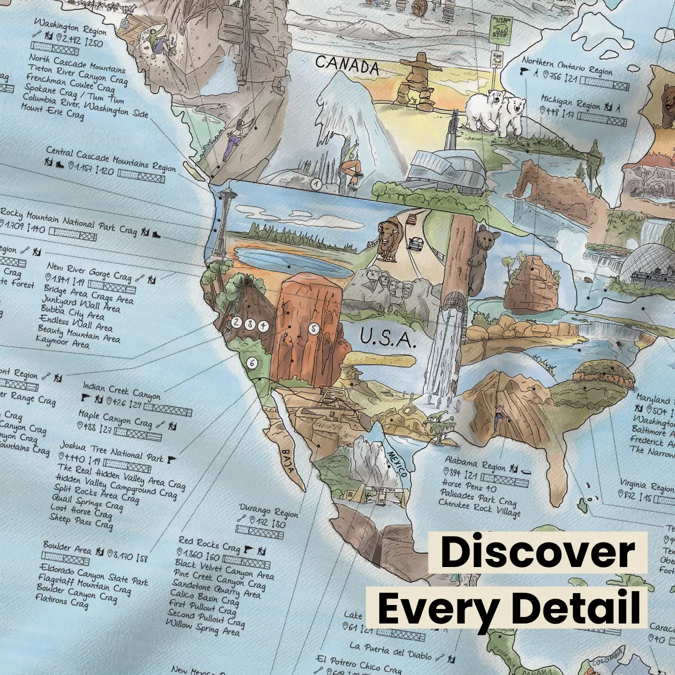 Climbing Map - Image 3