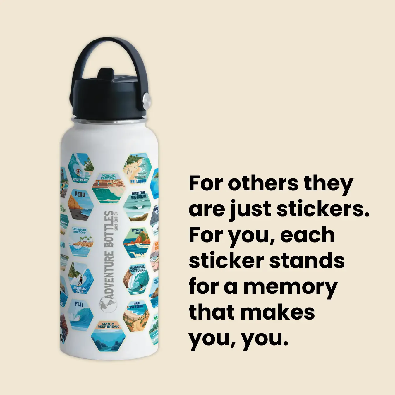 Surf Adventure Bottle + Stickers - Image 6